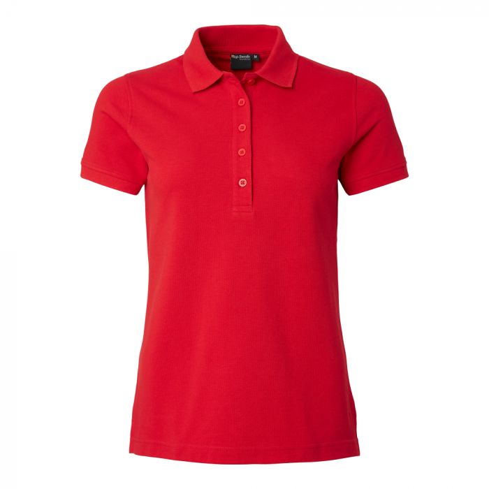 Top Swede Dame 188 Polo, Rød, 1 stk, SBG-188117003