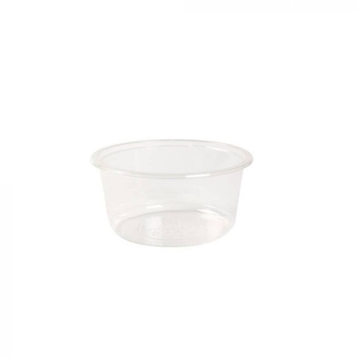 Green Box rund 700 ml PLA-Deli Pots, klar, 600 stykker, SGB-DFC01110