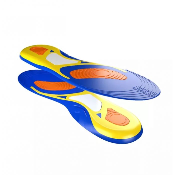 Bulldog 3001 VM Footwear Gel Insole with Thermoplastic Elastomer, Multicolour, 1 Pair, SBD-3001