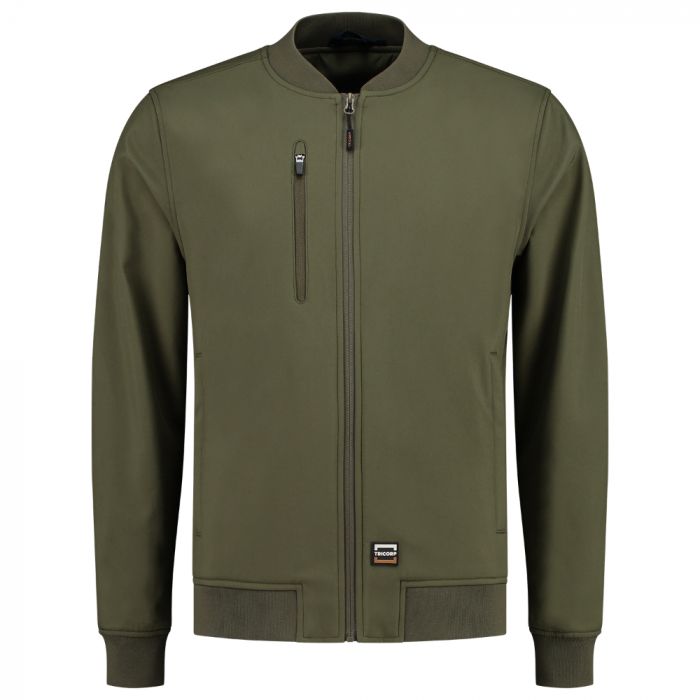 Tricorp Premium Softshell Bomber 404009, Militærgrønn, 1 Stykke, SUT-404009Army