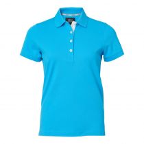 SouthWest Women Marion Polo, Aqua Blue, 1 stk, SBG-315-81