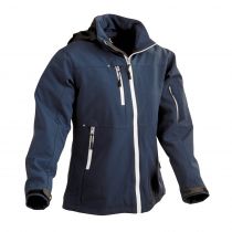 Matterhorn Men Middlemore Langermet Softshell-jakke, marineblå, 1 stk, SBG-551M-60-N