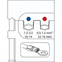 Gedore Blue Line, 8140-02, modulinnsats for isolerte terminaler, 1 stk., SGD-1830562