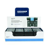 Gedore Blue Line, VS 666-006, skjerm med 16x bitboks, muttersett, 1 stk., SGD-3000036