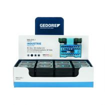 Gedore Blue Line, VS 666-032-J, skjerm med 16x bitboks, industri, 1 stk., SGD-3000044