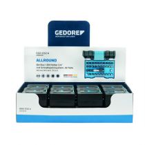 Gedore Blue Line, VS 666-032-A, skjerm med 16x bitboks, allround, 1 stk., SGD-3000052