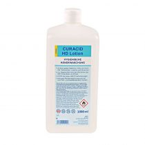 Hygo Clean alkoholdekontaminering Curacid HD håndlotion, gjennomsiktig, 18 x 0,5 L, SFM-315764