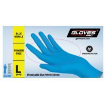 Gloves Pro Nitrilpulverfrie engangshansker, blå, 1000 stk, SGP-5867