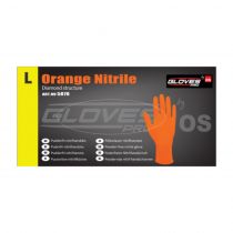 Gloves Pro Nitril Powder Free Engangshansker, oransje, 500 stk, SGP-5870