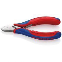 Knipex 7722115SB 115 mm elektronisk sidekutter, med gjennomboret skjøt, 1 stk., SKC-7722115SB