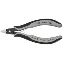 Knipex 7942125 125 mm presisjonselektronikk sidekutter, 1 stk., SKC-7942125ESDSB