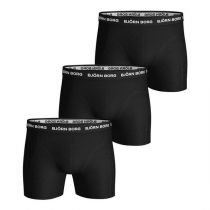 Björn Borg Undertøy og basislag BOXER COTTON SORT 3-PACK, 1 STYKK, SSK-20020-3-PACK