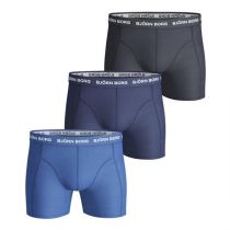 Bjorn Borg Undertøy og basislag BOXER BLÅ 3-PACK, 1 STYKK, SSK-20020-BLA-3-PACK